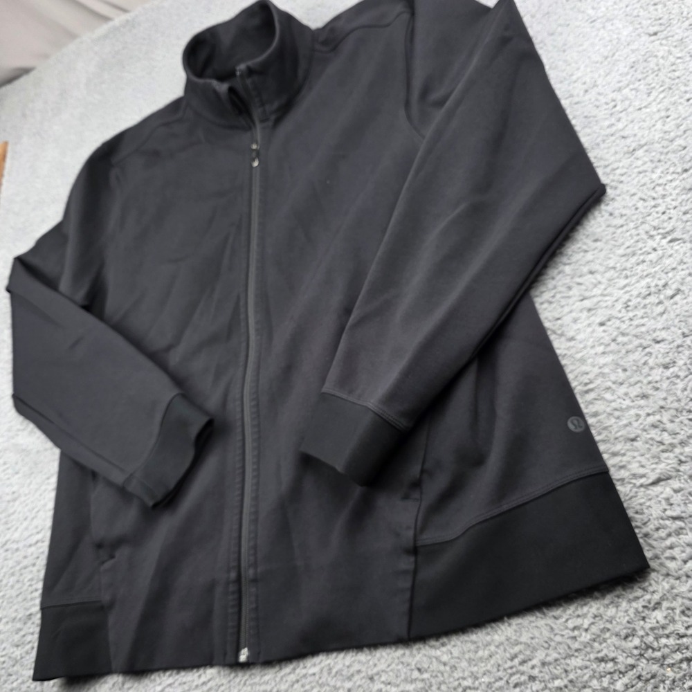 Lululemon Mens Full Zip Black‎ XXL Technical Track Jacket N10416